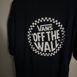 Vans Tee Blue Size XL