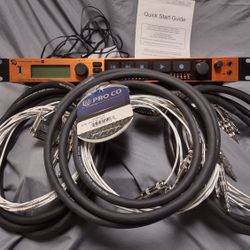 Cymatic Audio uTrack24 w/ 3 interface cables