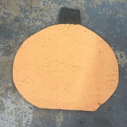 Plywood DIY pumpkins for fall decorations