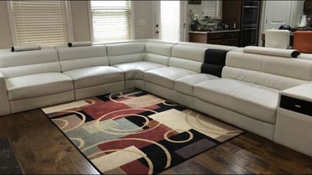 Massive sectional couch