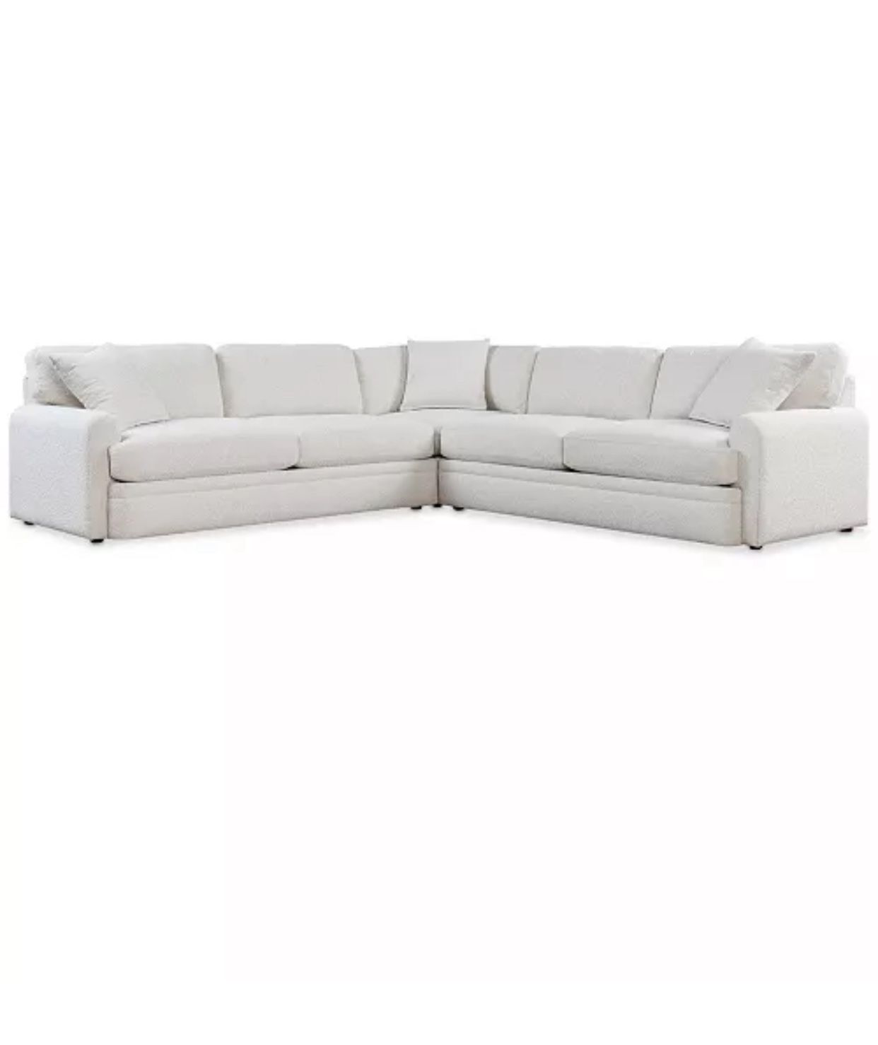Brendy 3 Pc. Fabric L Sectional