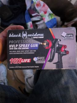 hvlp spray gun 59825 Black Widow Bw-hvlp-rf Spectrum