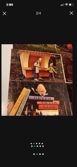 Vintage Never Never Land Point Defiance Postcard lot