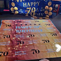 70Th BIRTHDAY DECOR