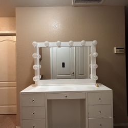 White Vanity