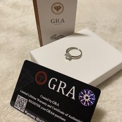 1 Ct Moissanite Ring