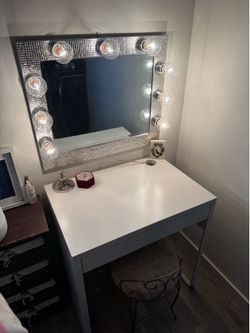 Vanity with Stool