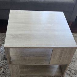 Small Tan Coffee Table