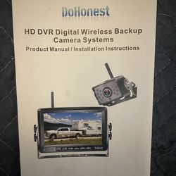 DoHonest DVR Digital Wireless Backup Camera System 