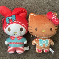 Hello Kitty Sanrio Christmas Plushies