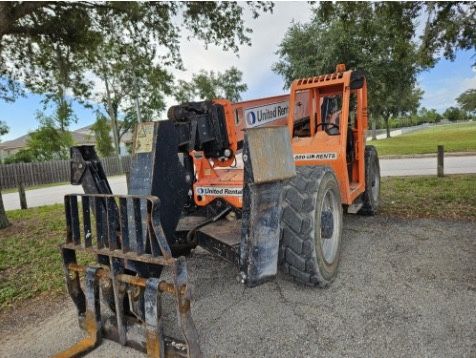 10K 56' Reach Forklift - SkyTrak 1054