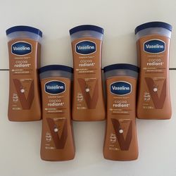 Vaseline Intensive Care Radiant Non Greasy Body Lotion, Cocoa, 10 fl oz (5) For $20