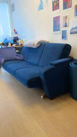 Wayfair suede leather sofa bed