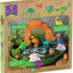 Craft-Tastic Dino Garden — DIY Nature Craft Kit — Outdoor and Indoor Grow 