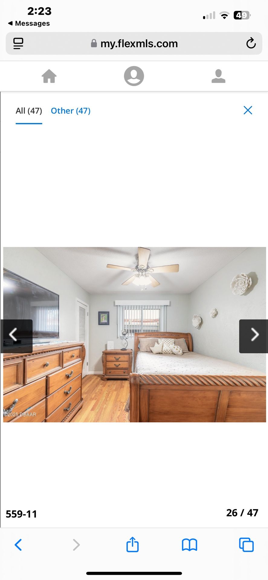 Solid Wood Queen Size Bedroom Set-