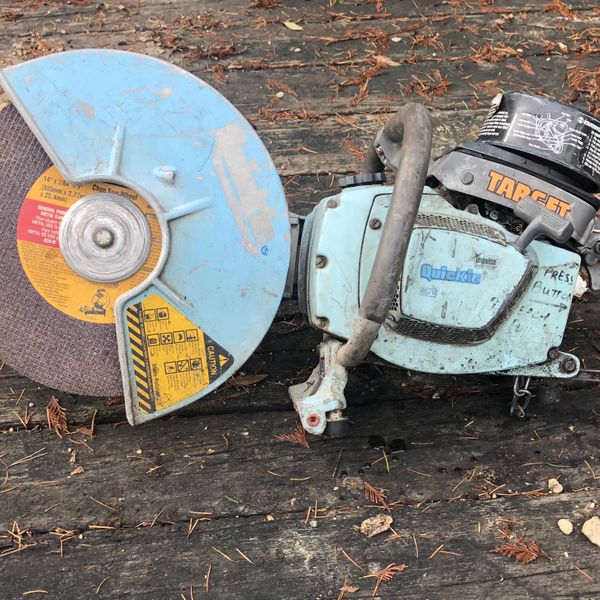 Target Quickie Concrete CutOff Saw Dewalt Blade for Sale in Seattle