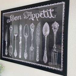 “Bon Appetit” Wall Art