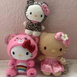Hello Kitty Plushies 