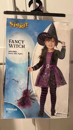 Witch Toddler Halloween Costume 5T-6T