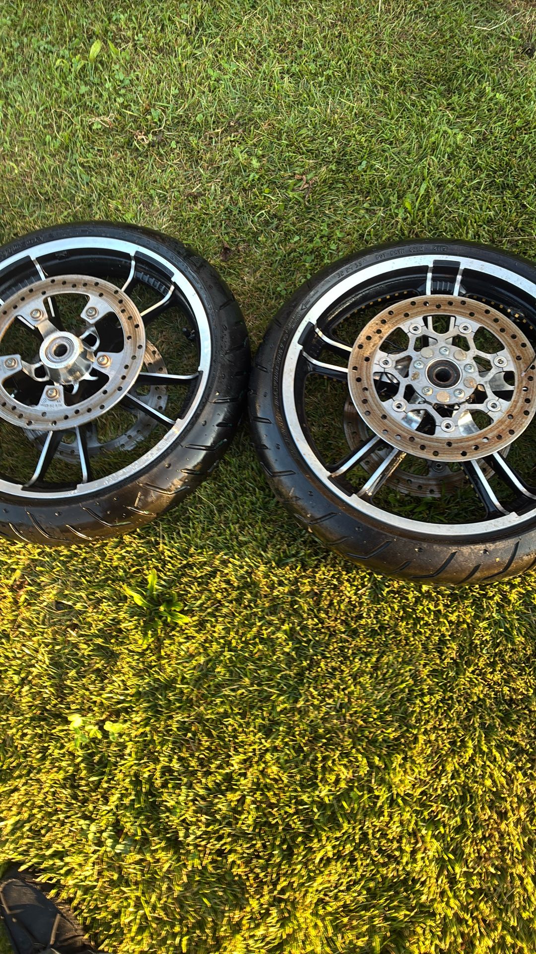 Harley Davidson, front wheels for a glider
