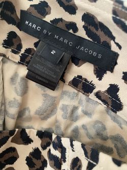 Cotton Short Skirt By Marc Jacobs In Animal Print
