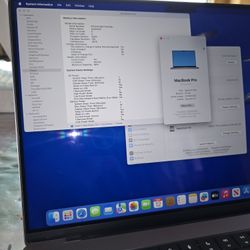 Exellent 2021 MacBook Pro A2485,M1 MAX ,64Gb,1Tb,16” LCD, AC Charger, Grade A,Space Gray,Logic PRO X,Photo,Office 2022,Sequoia MAC OS