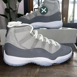 New Jordan 11 Cool Grey Size 7