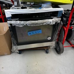 30-inch single electric wall oven 