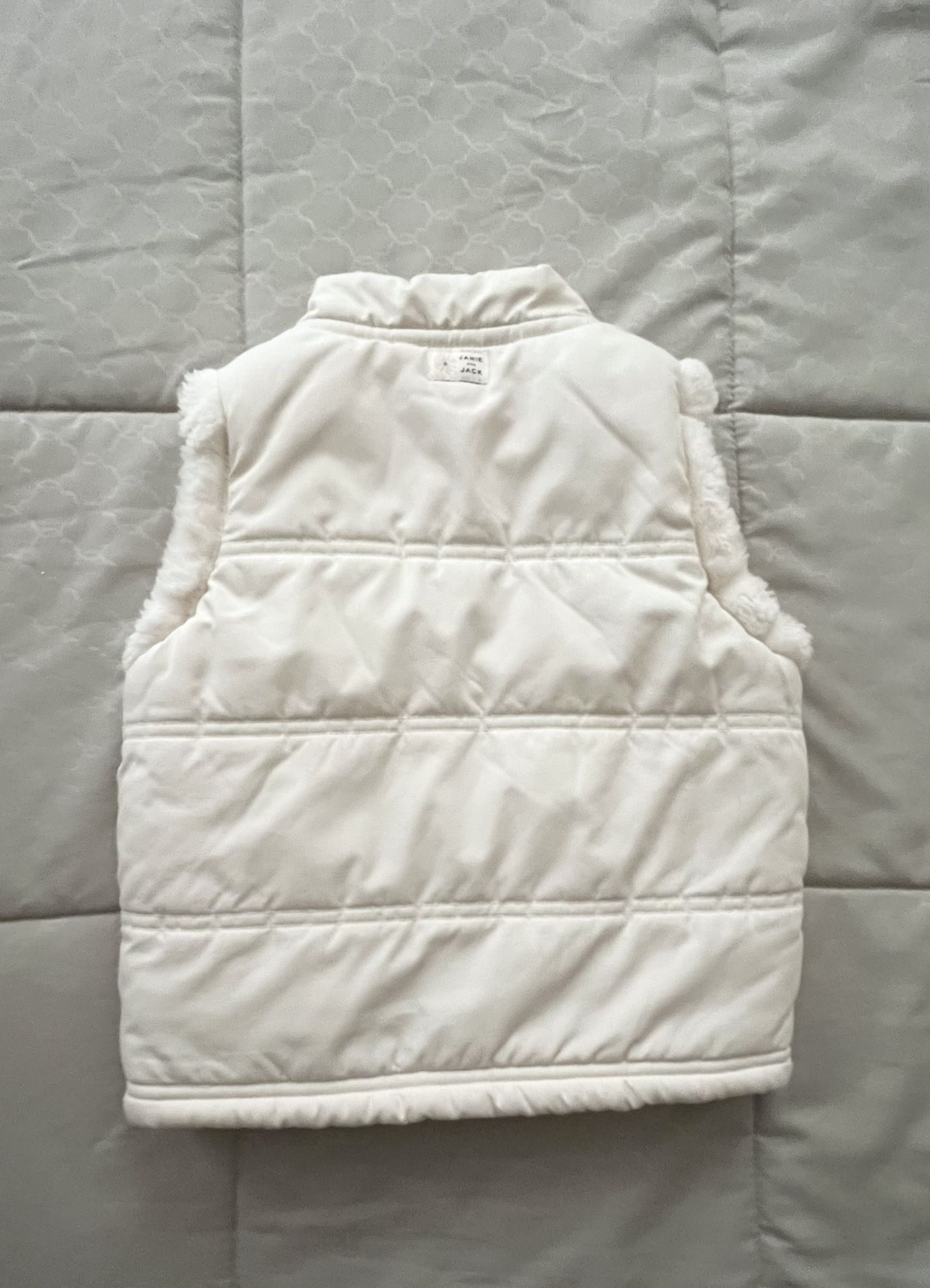 2T-3T Toddler Girl- Faux Fur Coat And Vest