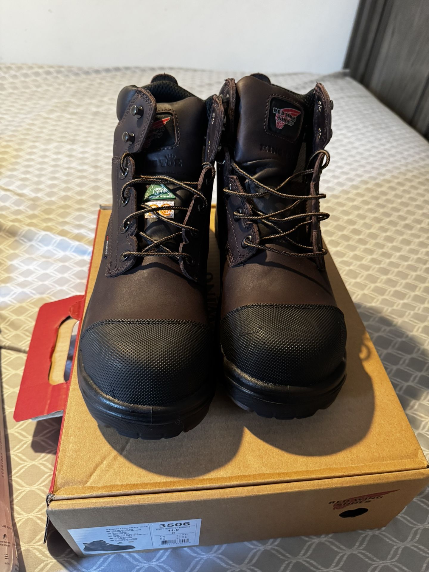 NEW RED WING BOOTS / CSA TECH TOE