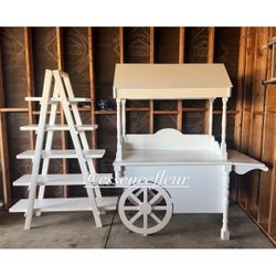 Candy Cart And Treat Ladder 