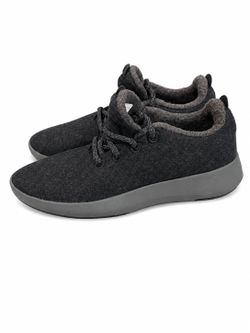 Allbirds Wool Runner Mizzle Women’s Size 8 Black Merino Wool Sneakers Water Repellent