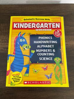 Scholastic KINDERGARTEN Workbook, New