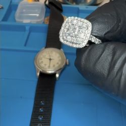 White Gold Refinishing. Rhodium Dip - Maintenance 