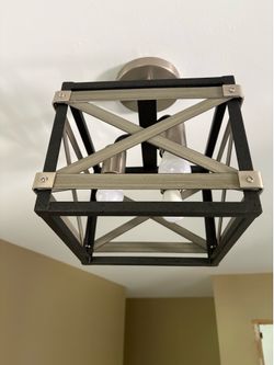 Square light fixture