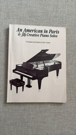 An American In Paris & 36 Creative Piano Solos Book