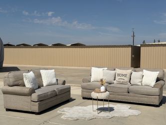 Couch and love seat set