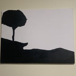 canvas painting 24”x18” wall decor 