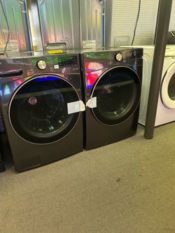 Brand New LG Front Load Washer and Gas Dryer!