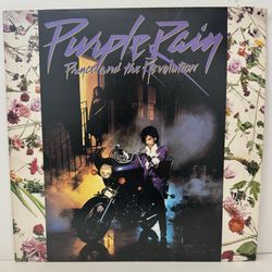 Prince And The Revolution Purple Rain Vinyl Record 1984 VG-