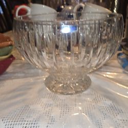 Gran Cuenco Marca Marquis By Waterford Mide 9.5 De Ancho Por 7.5 De Alto