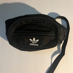 Adidas Originals Black Fanny Pack-Travel Bag