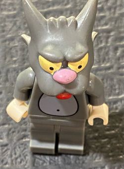 Scratchy Simpson LEGO Minifigure – Adult Collector, Great Condition