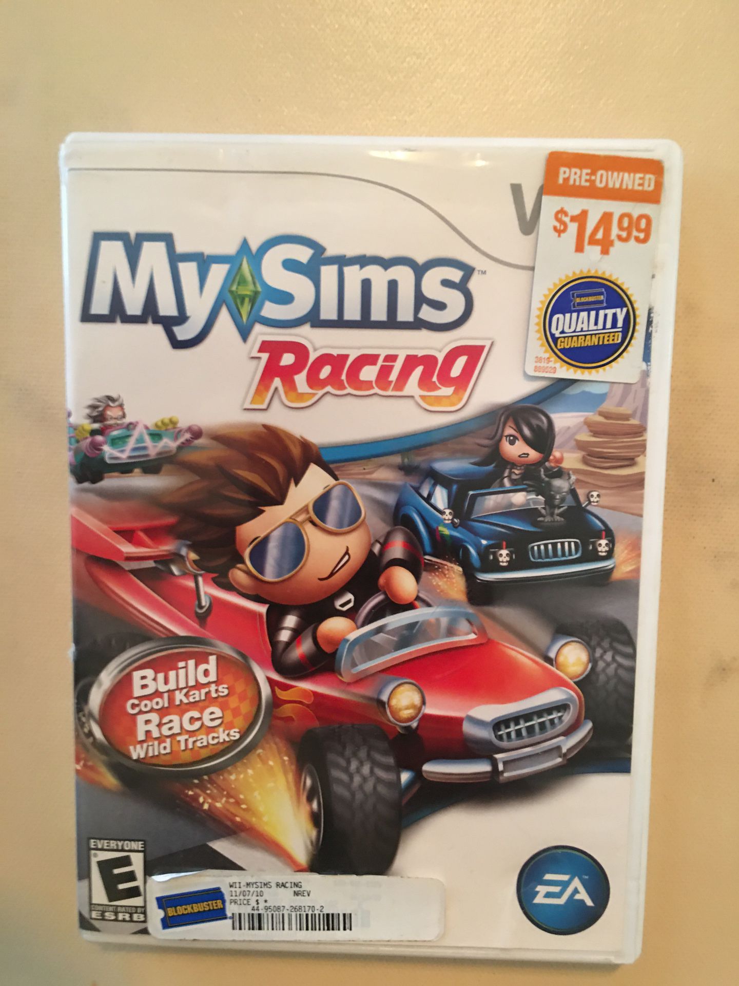 Nintendo Wii my sims racing