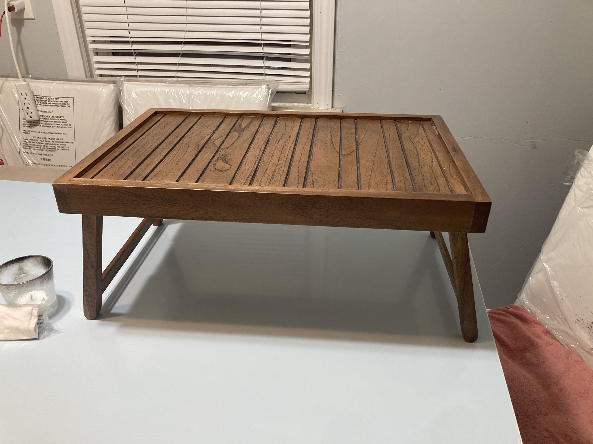 Wooden Trays For Couch or Bedroom