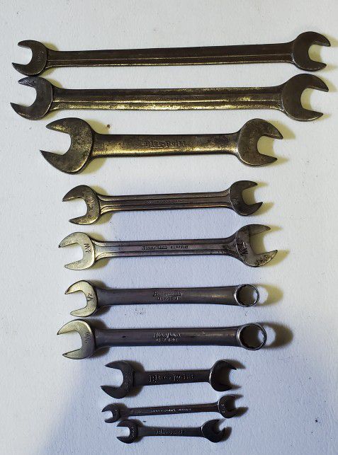 Lot Of 10 Blue Point Wrenches