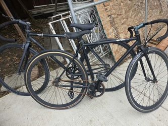 2 Single Speed Bikes for Sale – Pure Fix + Bonus Bike – Both Ride, Flat Tires