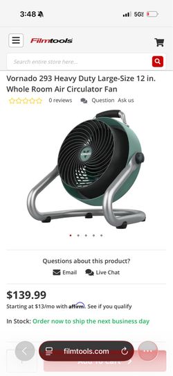 FREE Vornado Shop Fan