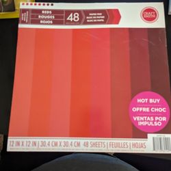 Craft Smith Reds Paper Pack
