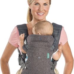 Infantino Baby Carrier Fusion Black Gray Color Used 3x  Only  Model 200-175